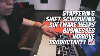 Stafferin's shift scheduling software helps businesses improve productivity 📈