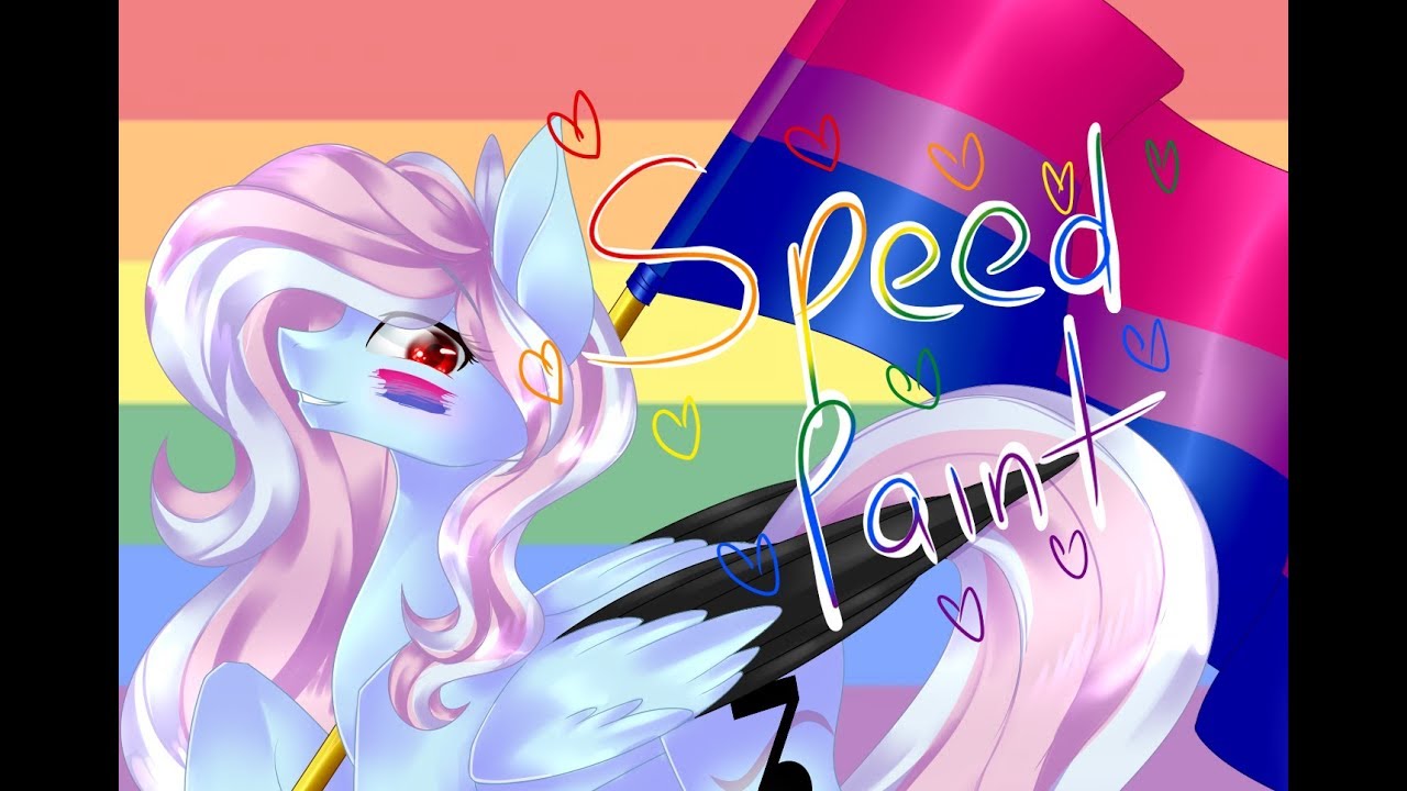 SpeedPaint [MLP]- Happy Pride Month!!!!!