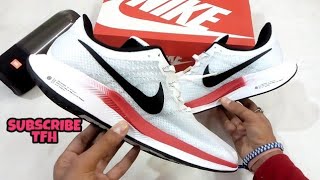 Unboxing Zoom X Pegasus 35 TURBO White/Black/Red Sports Shoes Best Quality