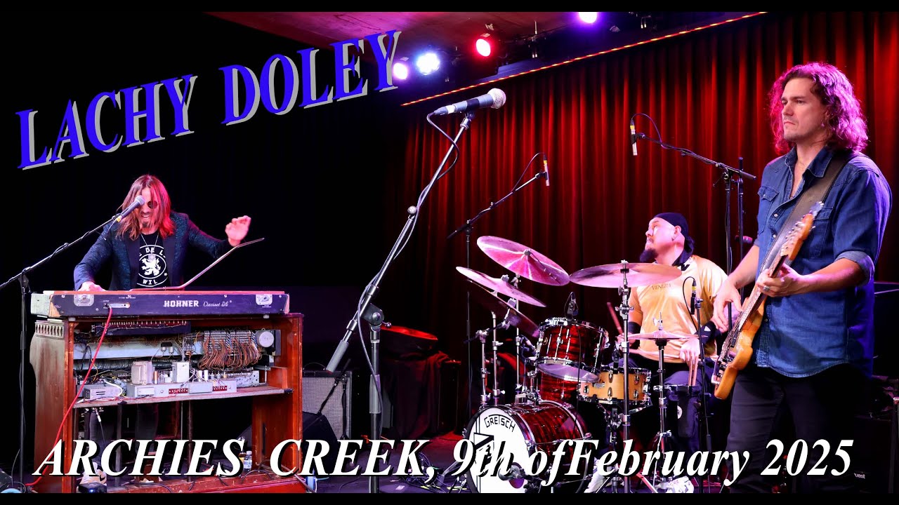Lachy Doley introducing the 