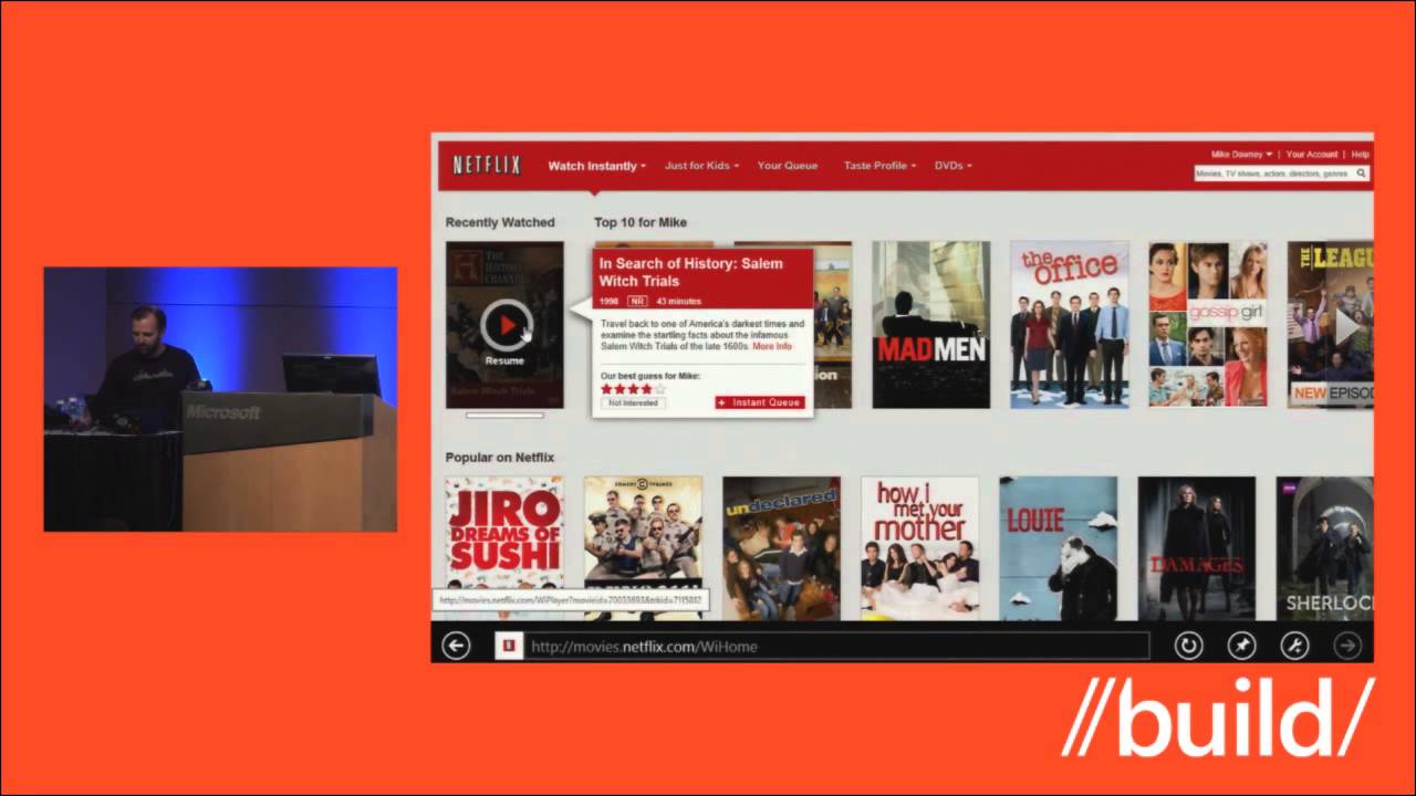 Build 2012 Key technologies for building advanced media apps
