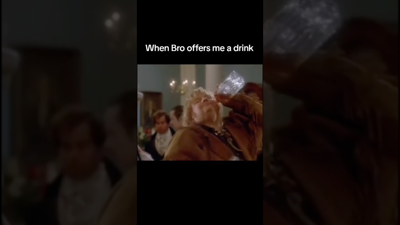 Bro knows better when it comes to whiskey