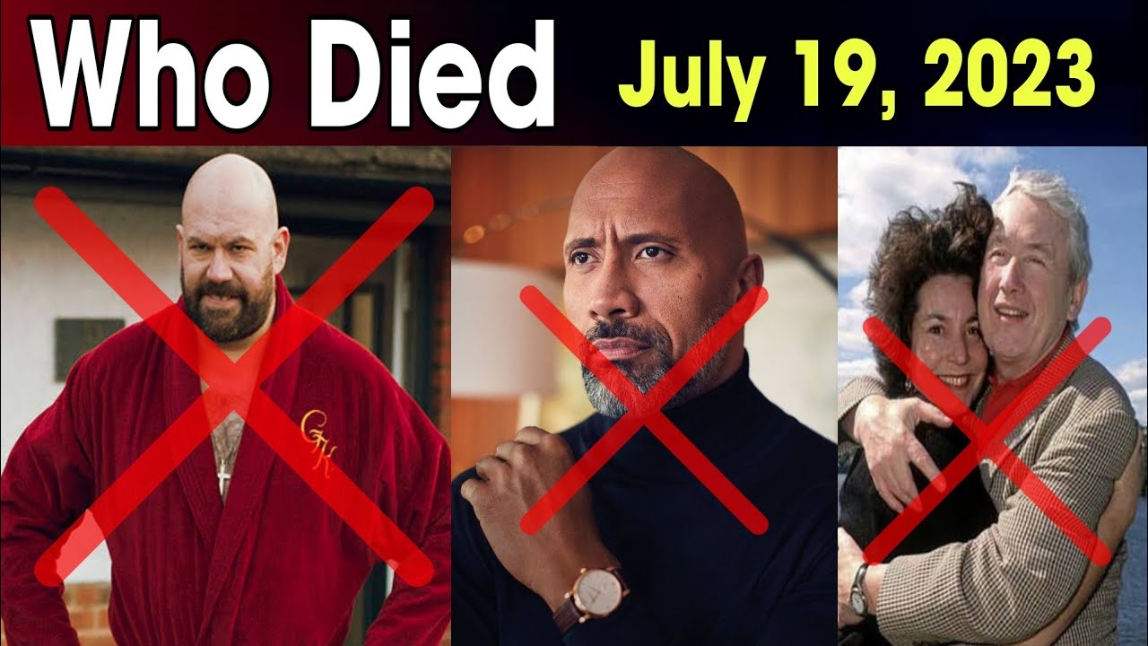 13 Famous Stars Who Died Today 19 July 2023 | Actors Died Today | celebrities who died today | R.I.P