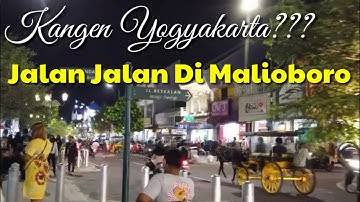 Malioboro Jogjakarta||Keindahan Malioboro di Malam Hari Mengobati Rasa Kangen