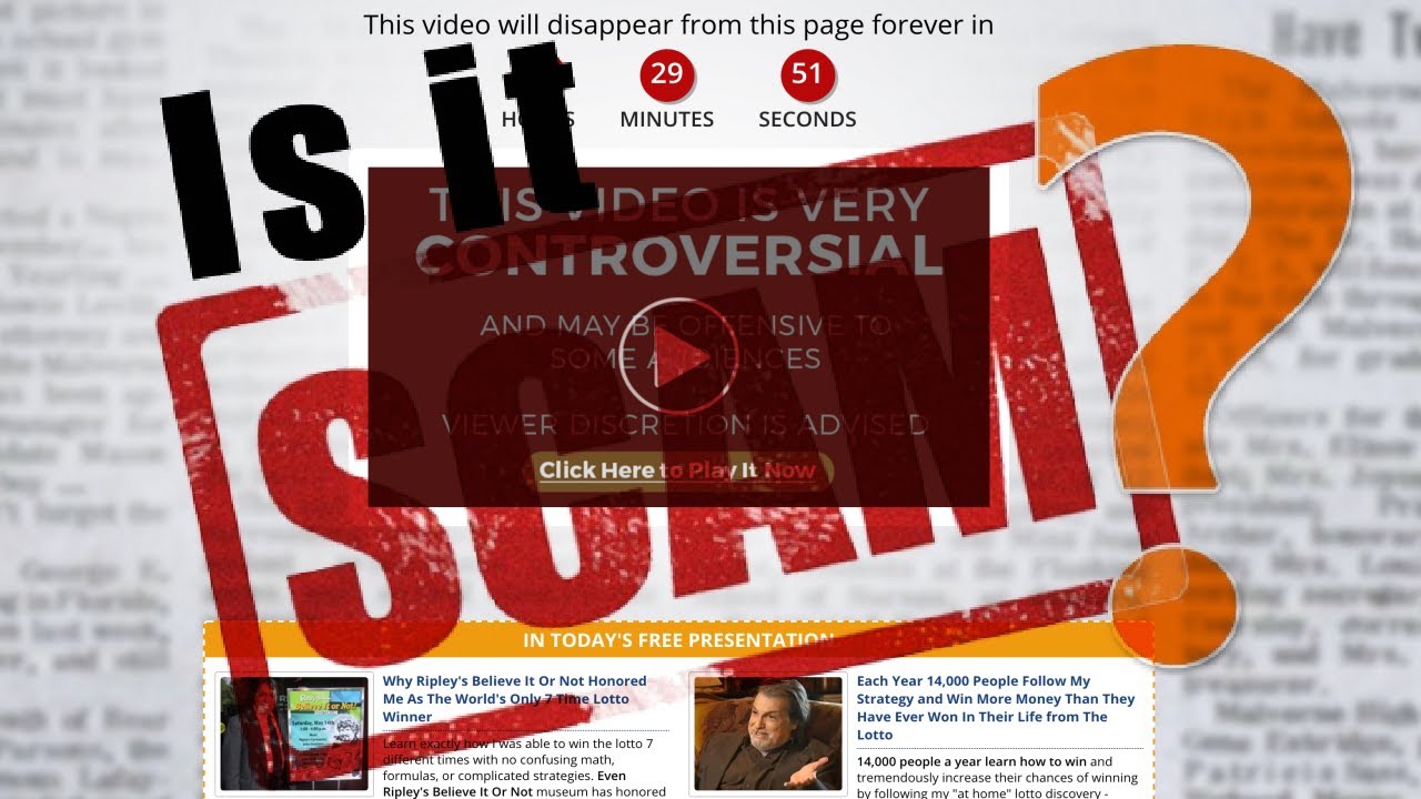 Is Lottery Dominator a Scam❓