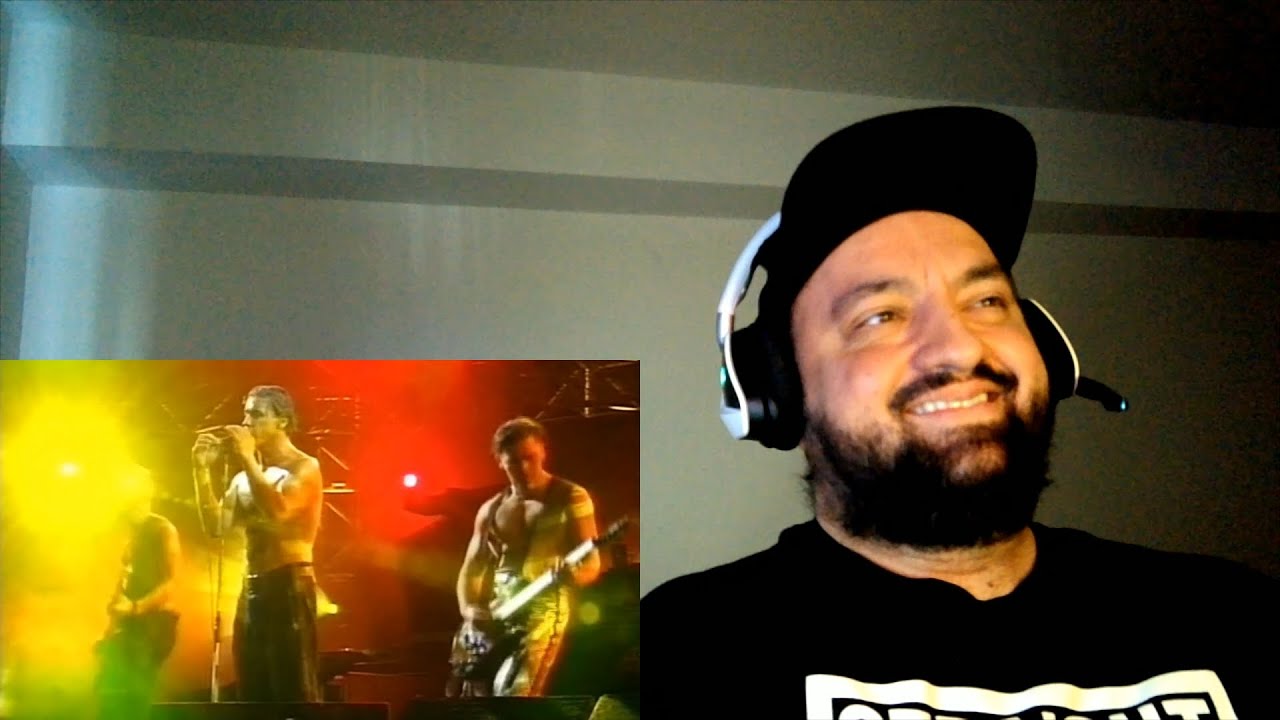 Rammstein - Der Meister - Bizarre Festival, Koln (1997) - Reaction