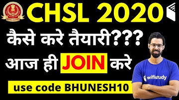 SSC CGL / CHSL 2020 Complete Course | Use Referral Code "BHUNESH10" & Get 10% Off | Join Now