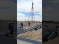 Heavy Steel Lift at Construction Site 🇺🇸 | Satisfying Crane Work 💪