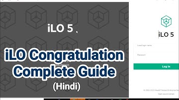How to configure HPE iLO | iLO Domain AD Authentication | HP OneView | TechGuru Yug
