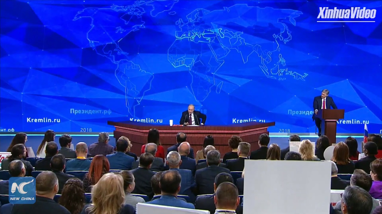 LIVE: Vladimir Putin holds annual press conference in Moscow