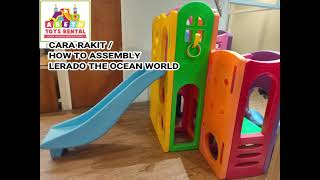 Assembly Lerado The Ocean World Playground Rakit Mainan Lerado