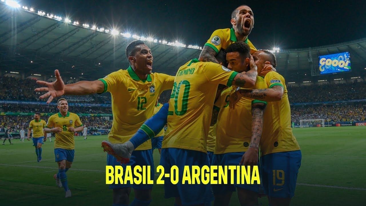 Brasil vs Argentina 2-0 | Resumen y goles | Highlights Copa América 2019
