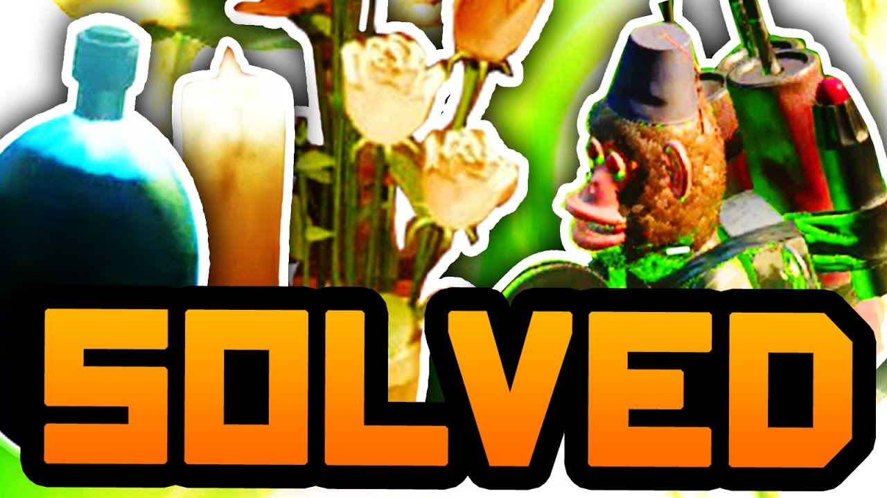 FLOWERS, CANDLES, FLASK EASTER EGG SOLVED! NEW BO3 ZOMBIES EASTER EGG GUIDE: HOW TO UPGRADE MONKEYS!