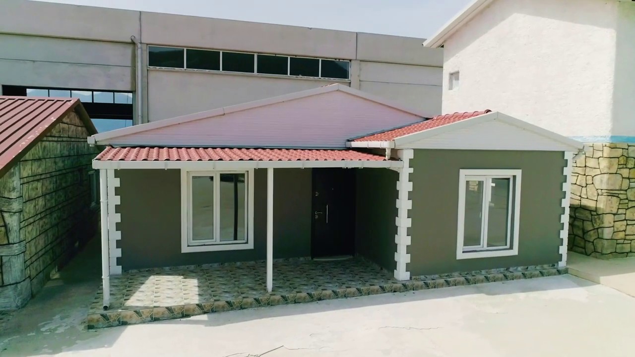 100 m2 Prefabrik Ev Modeli AŞKAR PREFABRİK YouTube