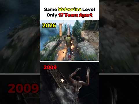 Same Wolverine Level 17 Years Apart - Wolverine #marvelswolverine #xmen #wolverine #shorts #fyp