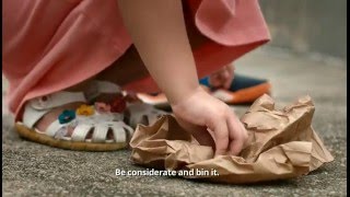Keep Singapore Clean 2016 - Be Considerate and Bin It (Family)