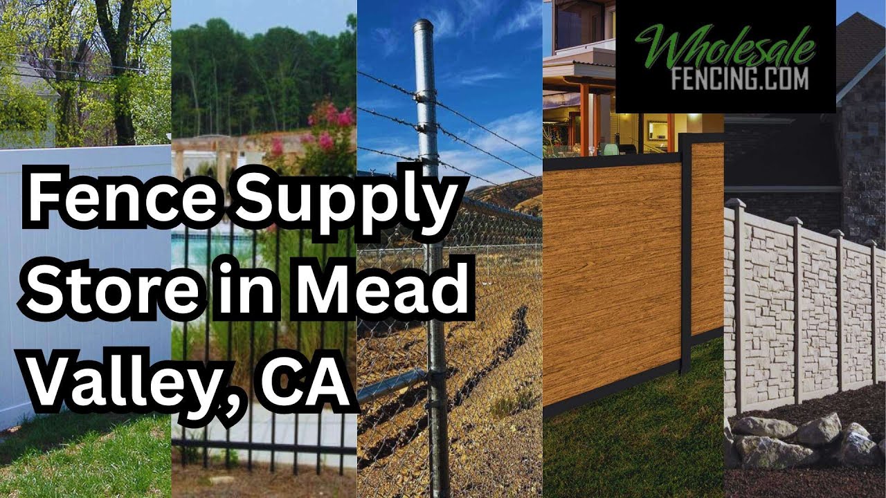 Fence Supply Store in Mead Valley, CA | Wholesale Vinyl Fencing - Riverside, CA