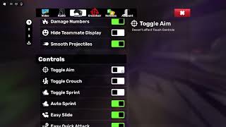 My Rivals Settings