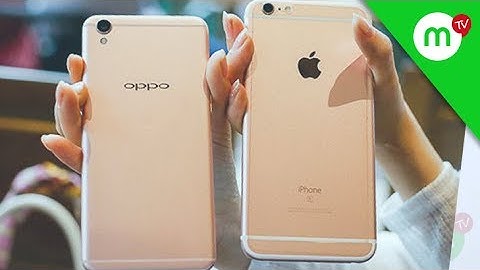 So sánh oppo f1s vs iphone 6s plus lock