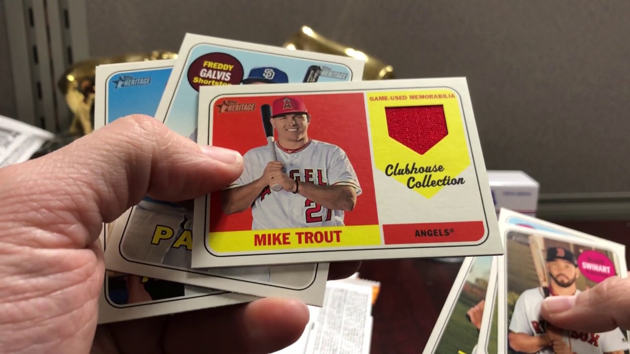 2018 Topps Heritage High Number Hobby Box Break