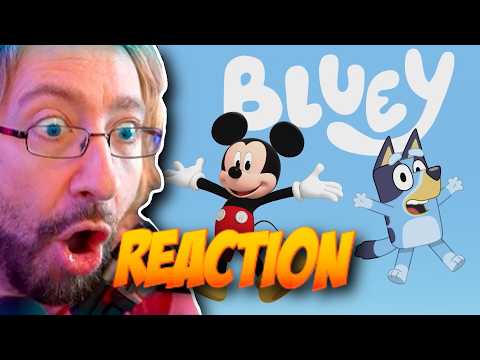 MAX REACTS: Bluey X Mickey Mouse - Fate of Two Worlds