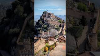 Xàtiva Castle feels like history on a mountain 🏰 #spaintravel