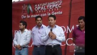 Obras San Felipe Teotitlán (Banquetas y Pavimentación)