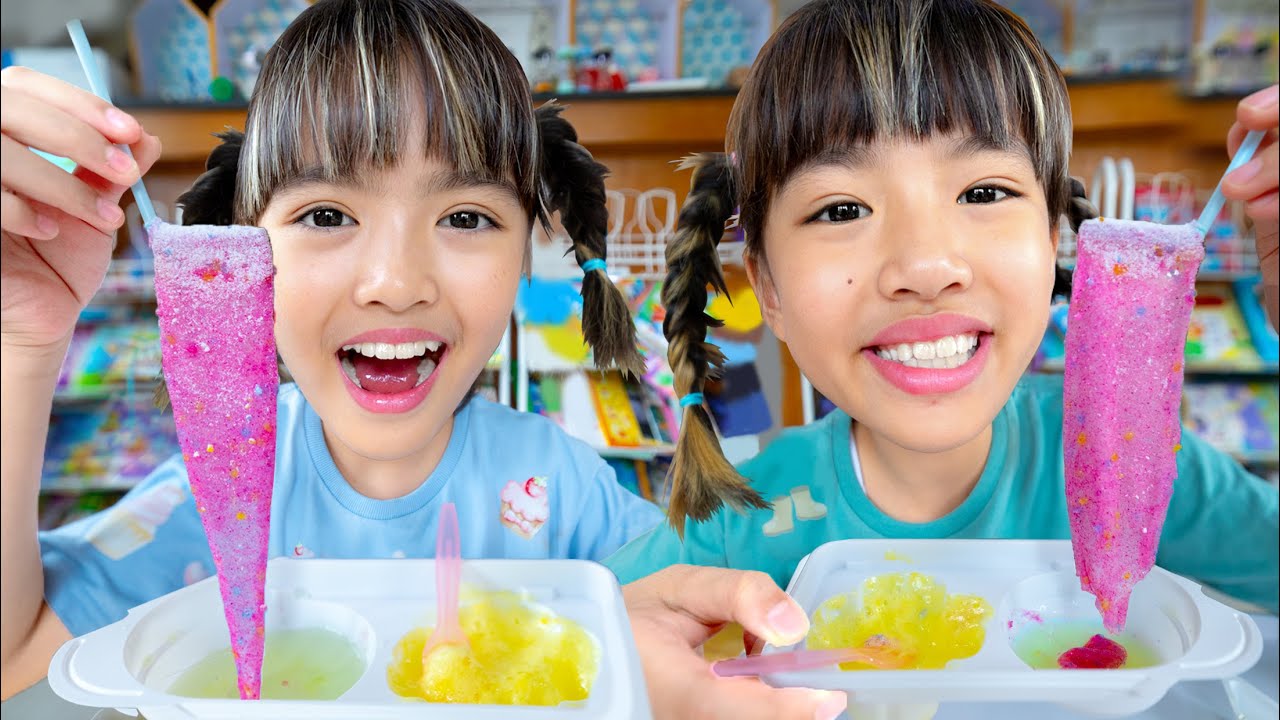 หนูยิ้มหนูแย้ม ทำขนมทำเองญี่ปุ่น เยลลี่กลายร่าง