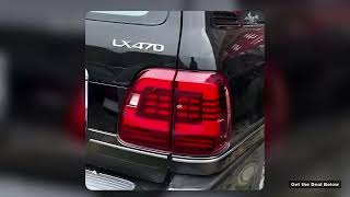 For Lexus LX470 19982007 Automatic Headlights Automatic Taillight Assembly Upgrade LED Dynamic Lens