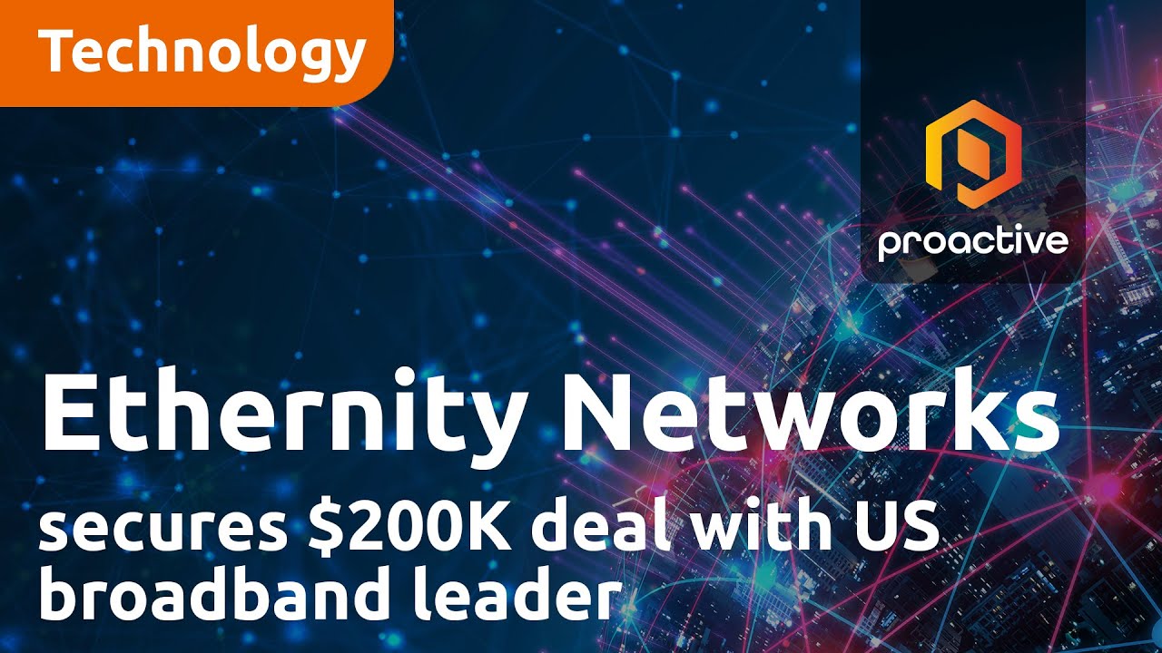 Ethernity Networks secures $200K deal with US broadband leader; shortlisted for award