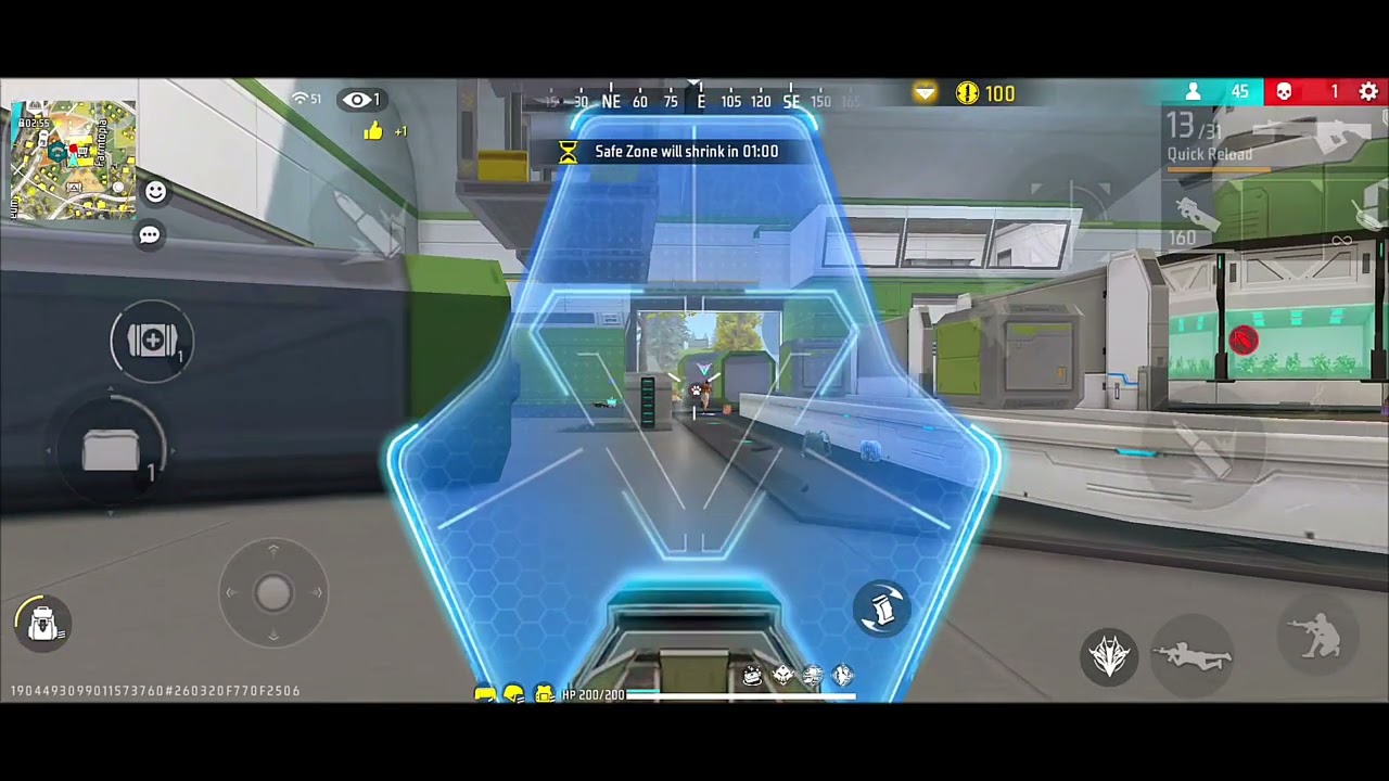 "New Character Ability OP? Full Gameplay + Review | Free Fire" || freefire || deepru8y Gaming