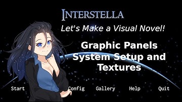 Make a Visual Novel in Unity 2023 - Episode 14 (part1) Graphic Panels