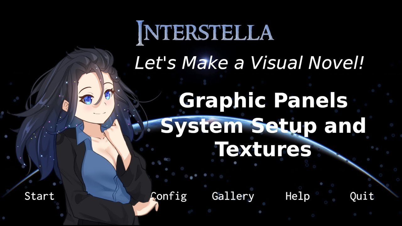 Make a Visual Novel in Unity 2023 - Episode 14 (part1) Graphic Panels ...