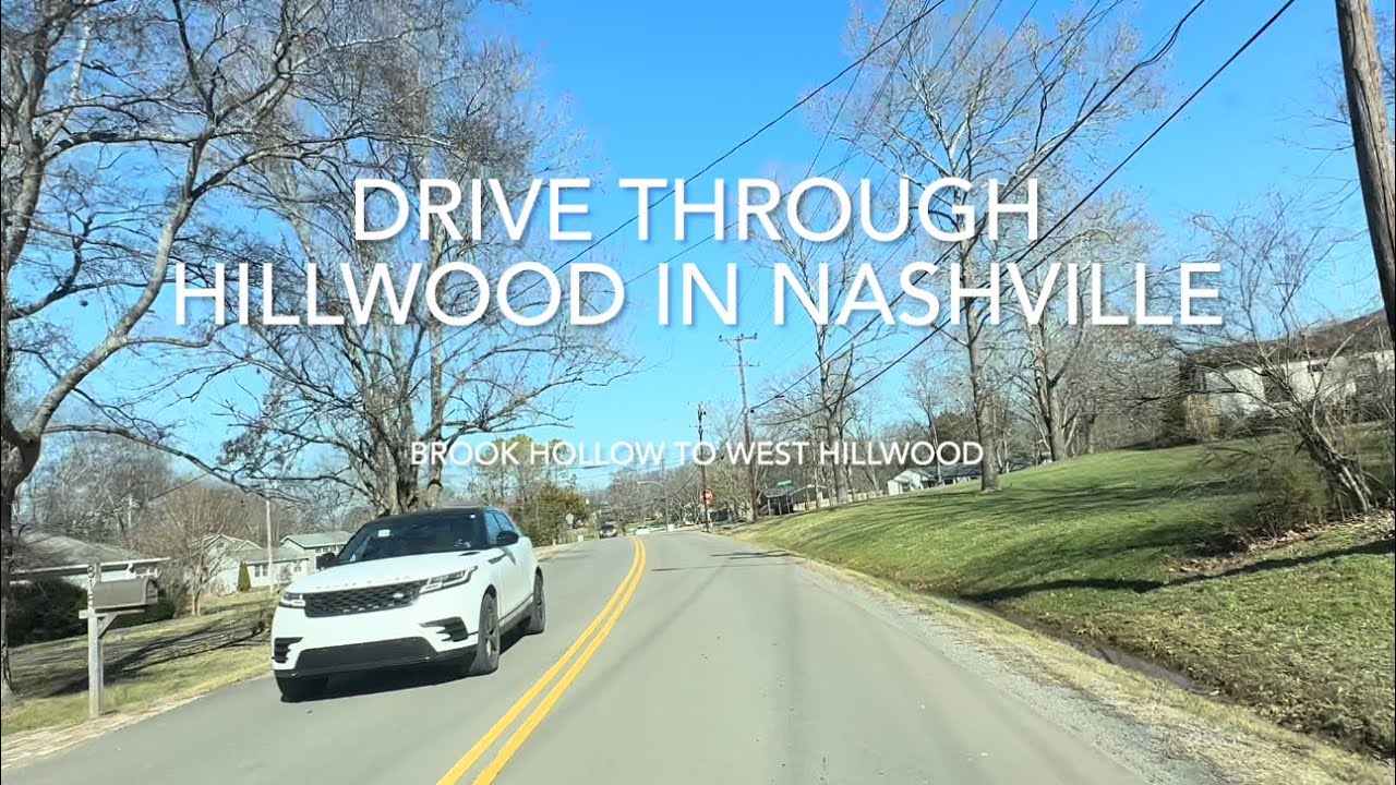 Short Saturday drive through Hillwood neighborhood in Nashville