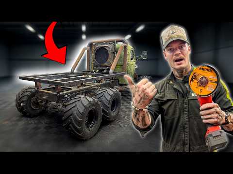 WE BUILT A HEAVY-DUTY BED FOR A SOVIET 6x6 OFF-ROAD TRUCK — THE FINAL RESULT SURPRISED US!