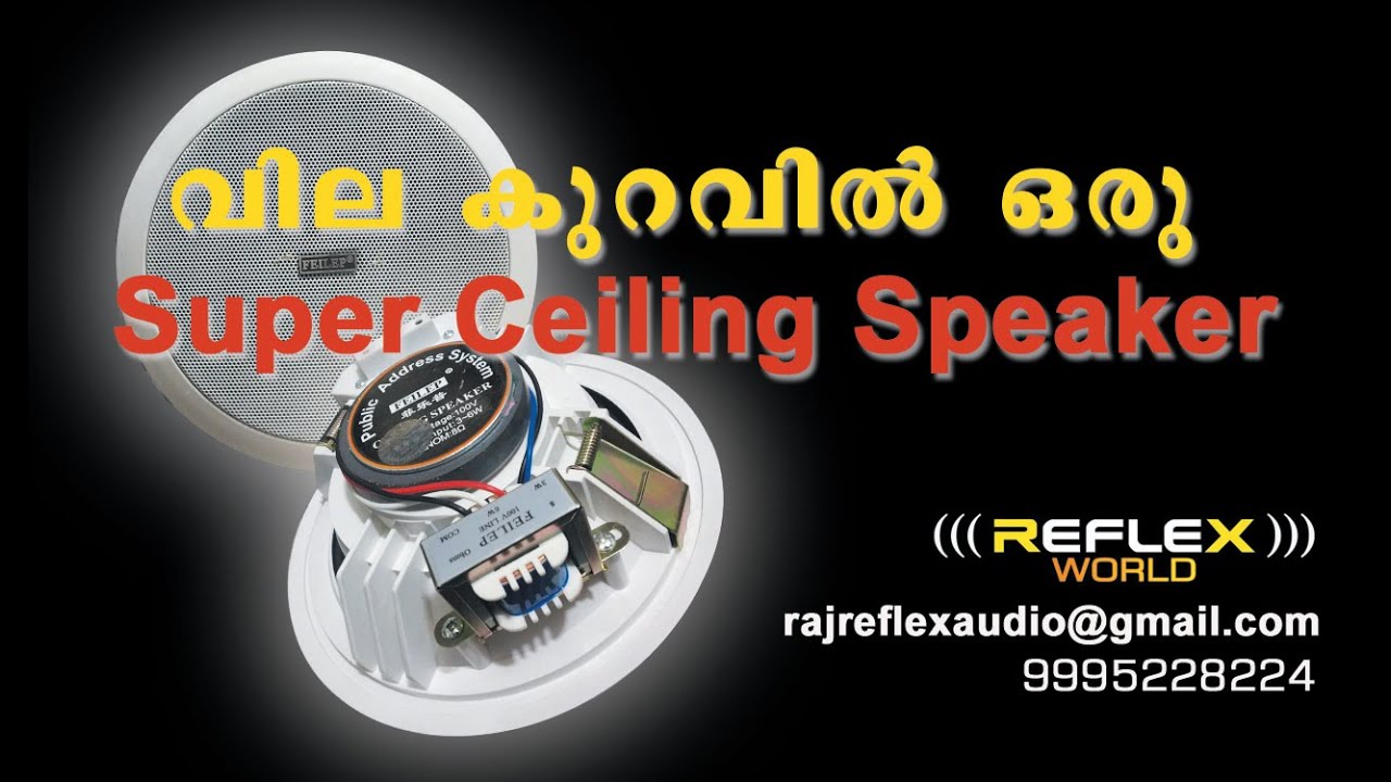 ceiling speaker world