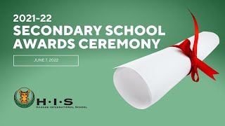2021-22 Secondary School Awards Ceremony