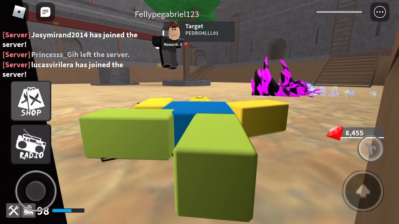 Getting shoot gun revolver (roblox kat) - YouTube