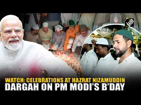 Watch: Celebrations At Hazrat Nizamuddin Auliya Dargah On PM Modi’s Birthday