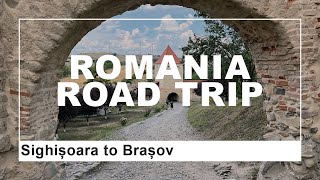 Travel vlog - Sighișoara to Brașov - Romania Road Trip Diaries - Part 3