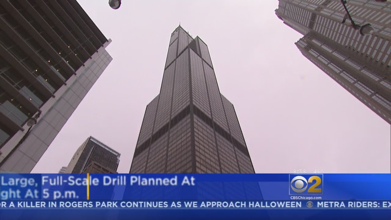 Chicago Fire Department Plans Drill At Willis Tower Saturday