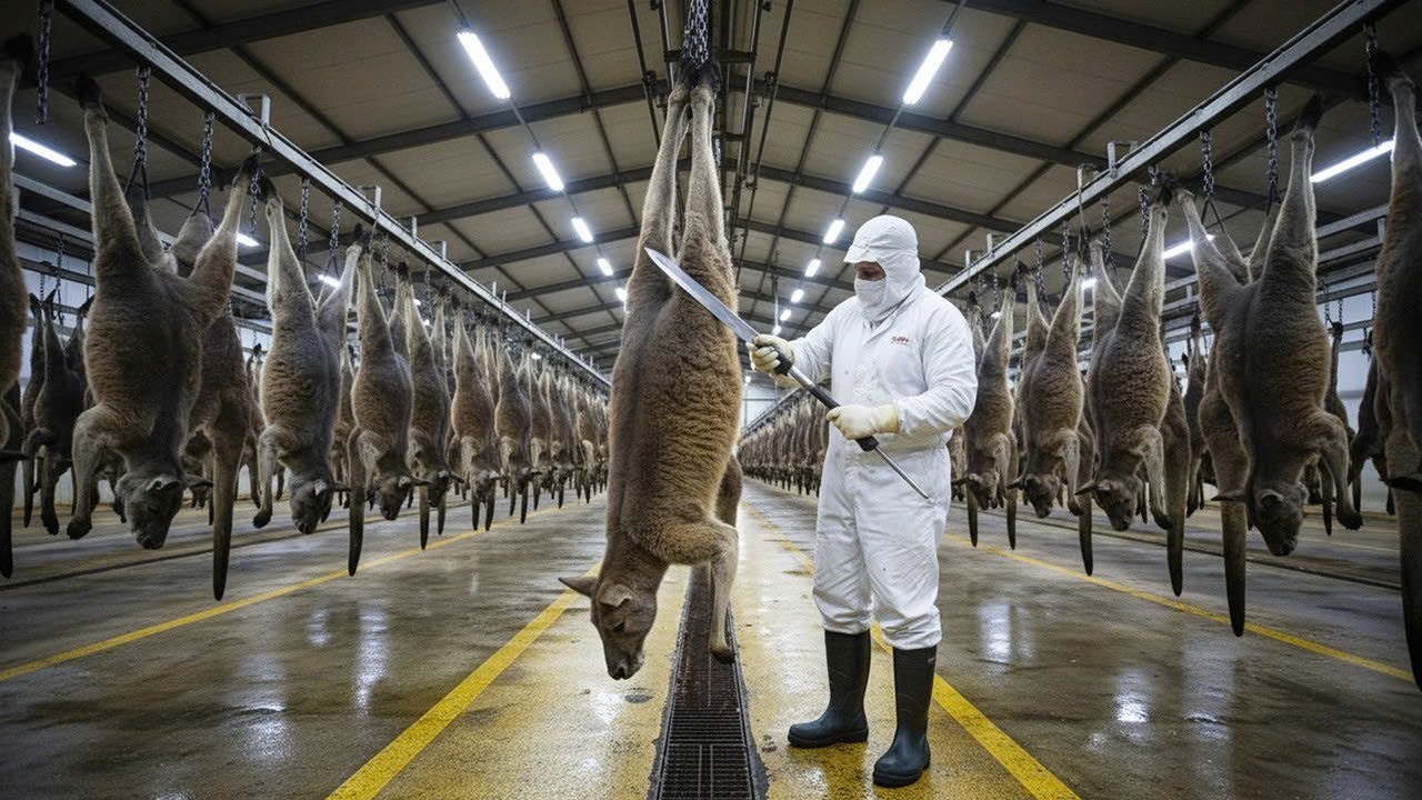 Unbelievable! Inside the World’s Largest Kangaroo Processing Plant ...