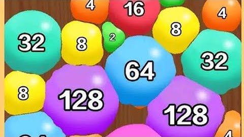 Jelly Merge 3D 2048 Tap Drop Merge The Numbers Balls Game