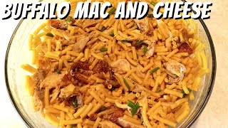 Easy and Cheap Buffalo Chicken Mac and Cheese! #2timingchick