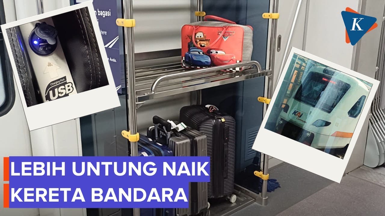 Naik KA Bandara dengan Dirut KAI, Coba Langsung Fasilitasnya