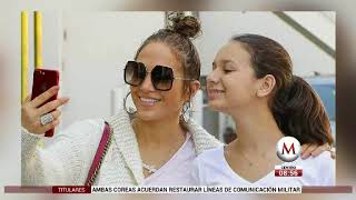 Jennifer López Vs Hijastra En Duelo De Baile