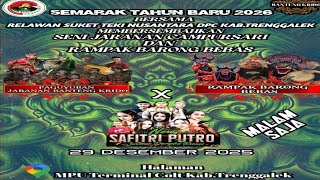 Live Jaranan BANTENG KRIDO Feat NEW SAFITRI PUTRO || Halaman MPU Colt Trenggalek