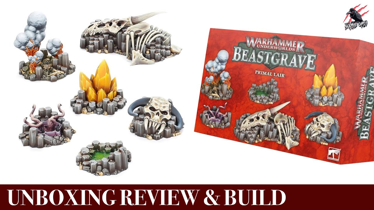 WARHAMMER UNDERWORLDS TERRAIN - BEASTGRAVE PRIMAL LAIR