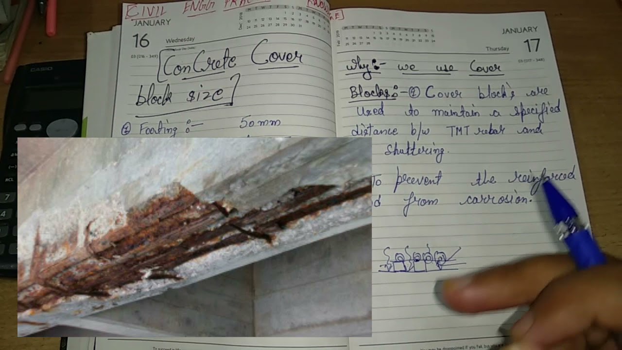 Concrete Cover Block Size and why we use concrete cover blocks ? | Civil Engg Practical knowledge