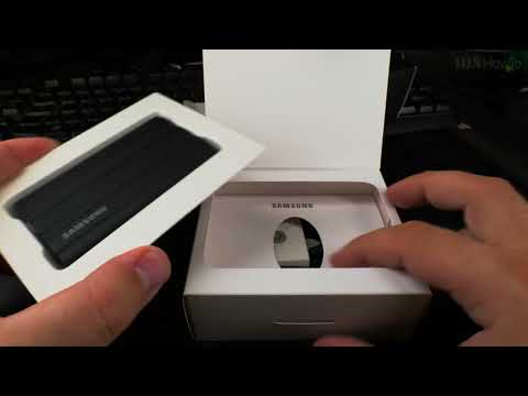 Samsung T7 Shield SSD Unboxing